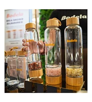 Bodela Tiger Eye Glass Water Bottle