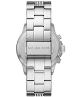 Michael Kors Women's Brynn Chronograph Stainless Steel Watch 40mm - Silver