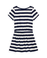 Polo Ralph Lauren Toddler and Little Girls Striped Cotton Jersey Tee Dress