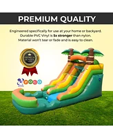 Pogo Bounce House Inflatable Water Slide for Kids (Without Blower) - 21' x 9' x 12' Foot Backyard Inflatable Slide for Summer Fun