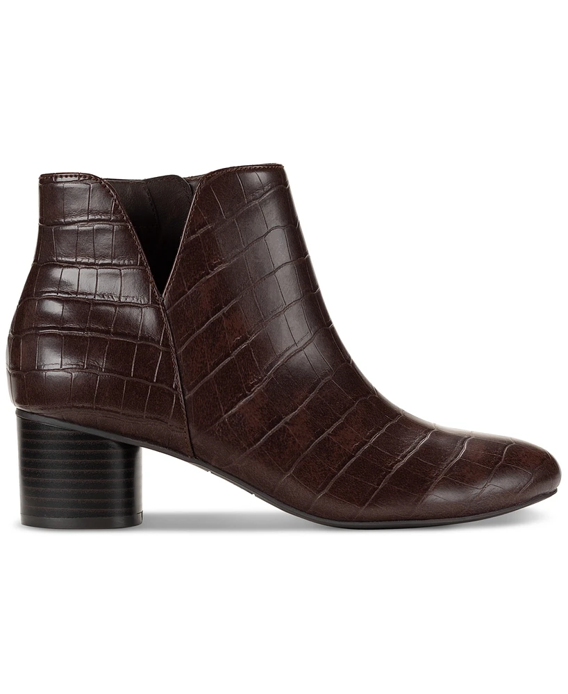 Style & Co Women's Aislaa Block Heel Ankle Booties, Created for Macy's