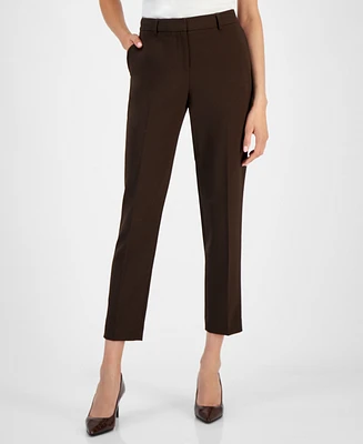 Tahari Asl Women's Mid-Rise Ankle Pants