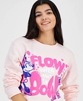 Disney Juniors' Minnie and Daisy Graphic Crewneck Sweatshirt