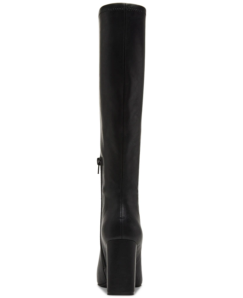 Madden Girl Wisee Block-Heel Knee-High Dress Boots