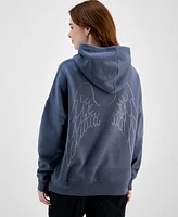 Grayson Threads, The Label Juniors' Angel Energy Graphic Hoodie