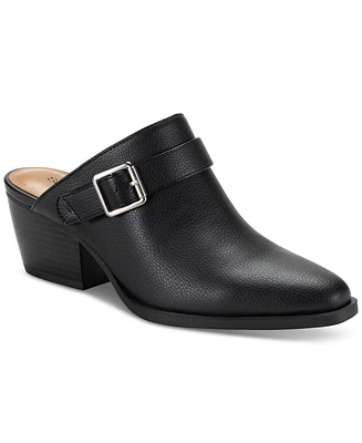 Style & Co Women's Rhiana Heel Buckle Mules, Created for Macy's