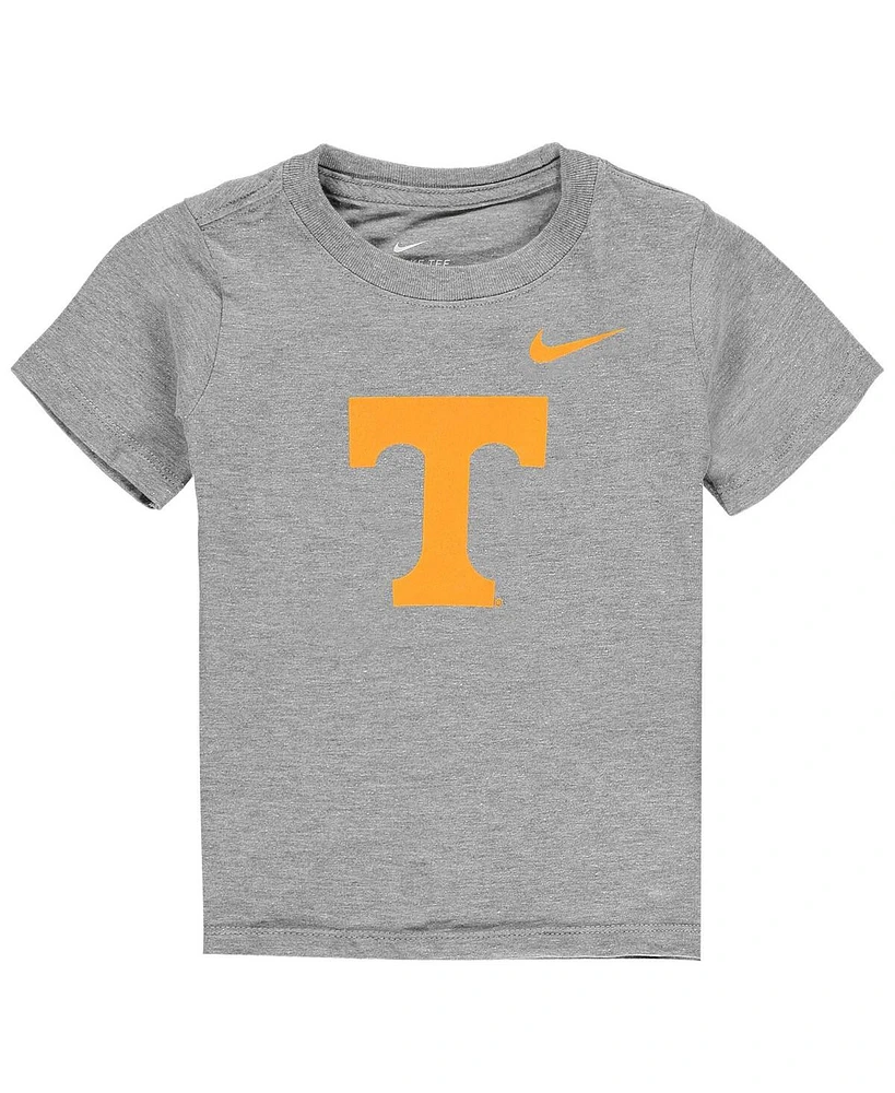 Nike Toddler Heathered Gray Tennessee Volunteers Logo T-Shirt