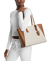 Michael Kors Taryn Logo Large Top Zip Tote