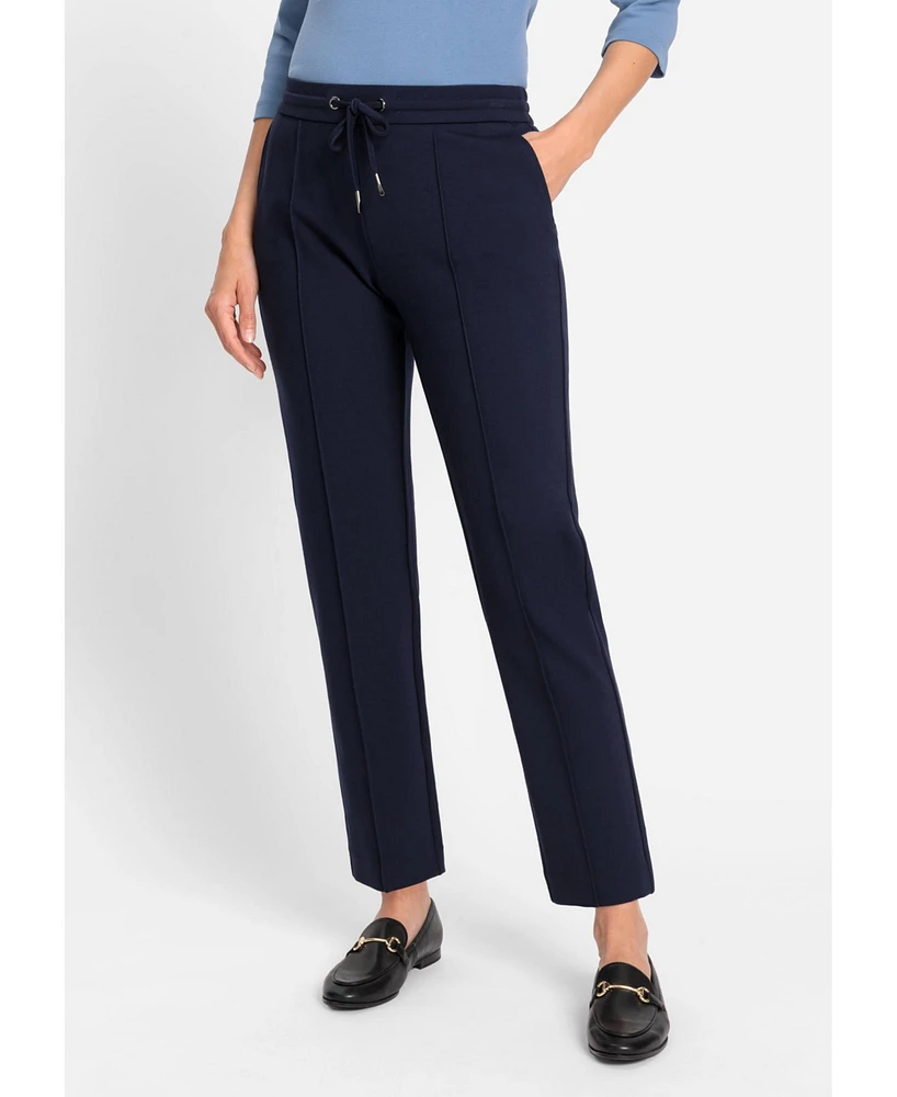 Olsen Women's Lisa Fit Straight Leg Pull-On Pant