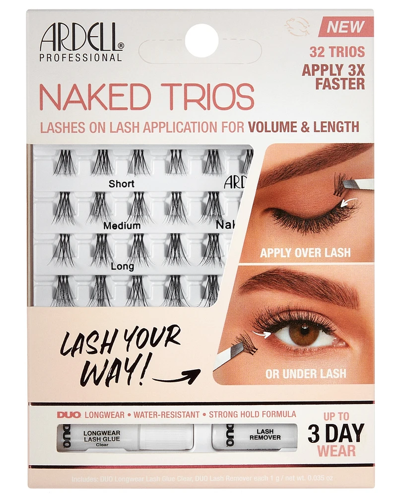 Ardell Naked Trios False Lashes