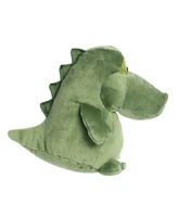 Aurora Large Happy Alligator Happy Hippo and Friends Whimsical Plush Toy Green 13"