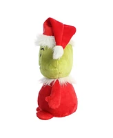 Aurora Medium Pop Art Santa Grinch Dr. Seuss Whimsical Plush Toy Red 9.5"