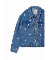 Desigual Girls Daisy denim trucker jacket