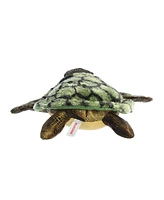 Aurora Medium Sea Turtle Flopsie Adorable Plush Toy Green 12"