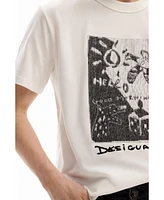 Desigual Men's Arty embroidered T-shirt