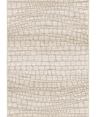 Orian Skins Croc 5'3"x7'6" Area Rug