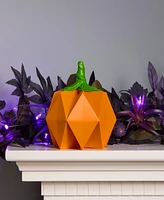 National Tree Company Orange Origami Pumpkin, 6 Inches