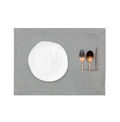 Meema Meema, Placemats - Blue with Pocket / Set of 4