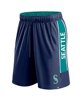 Fanatics Men's Navy Seattle Mariners Win the Match Defender Shorts