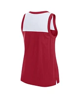 Fanatics Women's Crimson Alabama Crimson Tide Crosley Colorblock Tank Top