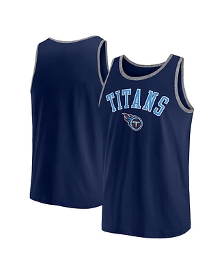 Fanatics Men's Navy Tennessee Titans Bet Tank Top