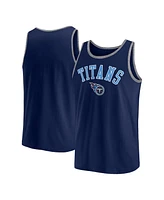 Fanatics Men's Navy Tennessee Titans Bet Tank Top