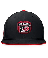 Fanatics Men's Black Carolina Hurricanes 2024 Nhl Draft Snapback Hat