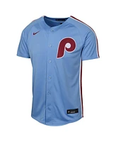 Nike Big Boys and Girls Light Blue Philadelphia Phillies Alternate Limited Jersey