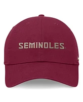 Nike Men's Garnet Florida State Seminoles 2024 On-Field Club Adjustable Hat