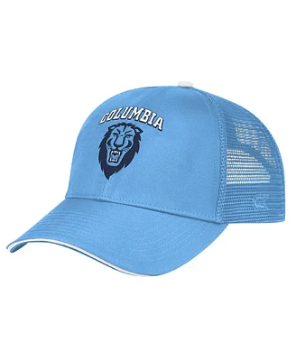 Colosseum Men's Light Blue Columbia University Wyatt Primary Team Trucker Adjustable Hat