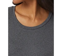 32 Degrees Women's Scoop-Neck Long-Sleeve Bodysuit