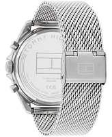 Tommy Hilfiger Men's Multifunction Silver Stainless Steel Watch 43.5mm