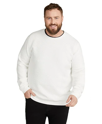 Johnny Bigg Men's Bradley Jacquard Crew Sweat