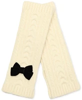 kate spade new york Velvet Bow Arm Warmers