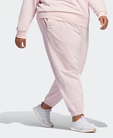 Adidas Plus All Szn Fleece Loose-fit Jogger Pants