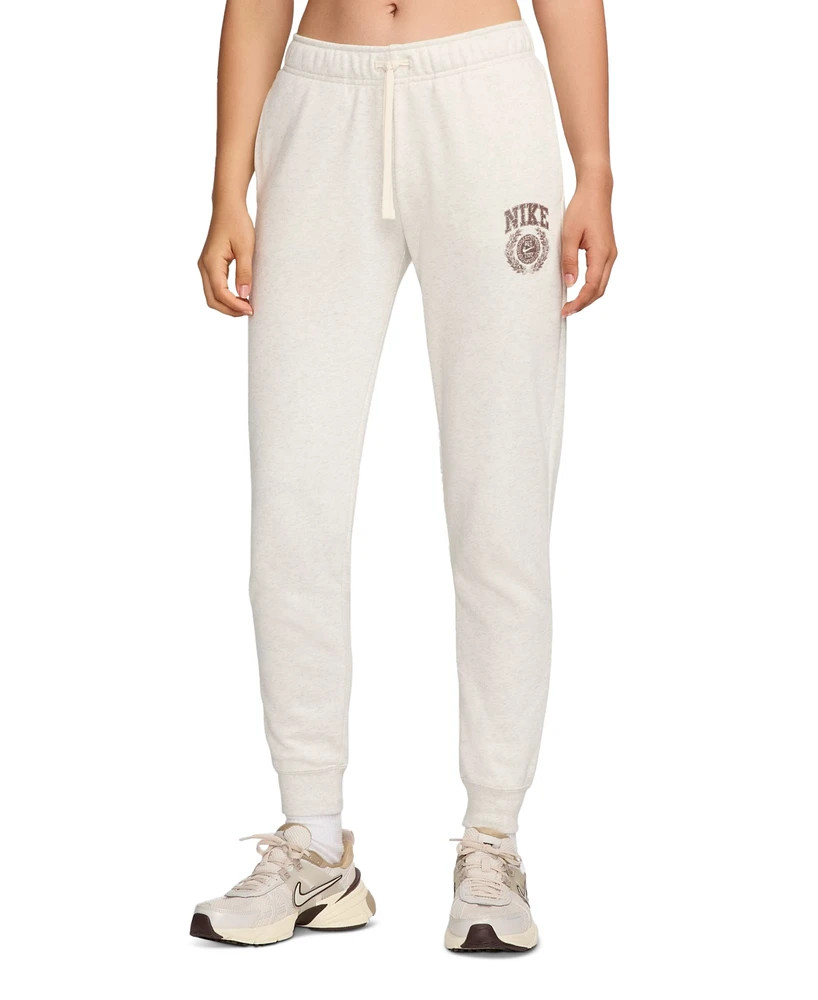 Nike Women's Sportswear Club Fleece Mid-Rise Jogger Pants