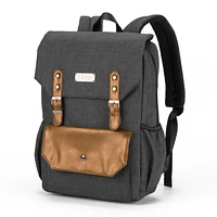 Izod Youth Business Travel Slim Durable Laptop Backpack Usb Charging Port, Computer Bag Fits 15.6 Inch Notebook