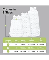 KeaBabies Organic Baby Sleep Sack Wearable Blanket, Sleeping Bag 0-24 Months, Sacks (KeaStory)