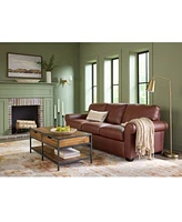 Norley Leather Sofa Collection Created For Macys