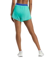 Reebok Women's Team Mesh Layered Knit Shorts