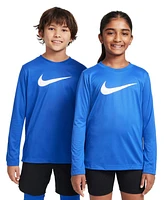 Nike Big Kids Legend Dri-fit Long-Sleeve T-Shirt