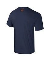 Colosseum Men's Navy Virginia Cavaliers Color Pop Active Blend T-Shirt