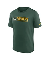 Nike Men's Green Green Bay Packers Exceed Performance T-Shirt