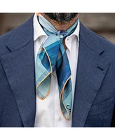 The Harbinger of Autumn - Hand Rolled Silk Neckerchief for Men