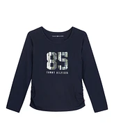 Tommy Hilfiger Big Girls Sequin Stripe 85 Long sleeve Tee