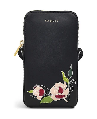 Radley London Wild Roses- Medium Phone Crossbody Bag