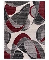 Main Street Rugs County 393 7'10"x10' Area Rug