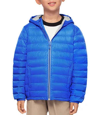 Rokka&Rolla Boys Ultra Light Packable Down Jacket 4-18