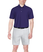 Pga Tour Men's Airflux Regular-Fit Mesh Performance Golf Polo Shirt