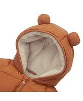 Rokka&Rolla Baby Boys Sherpa Fleece Lined Puffer Jacket 6-24M